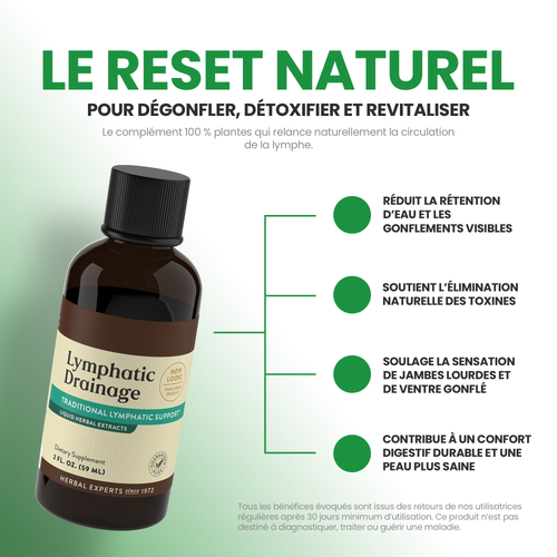 Drainage lymphatique liquide - Retrouvez légèreté, énergie et peau lisse
